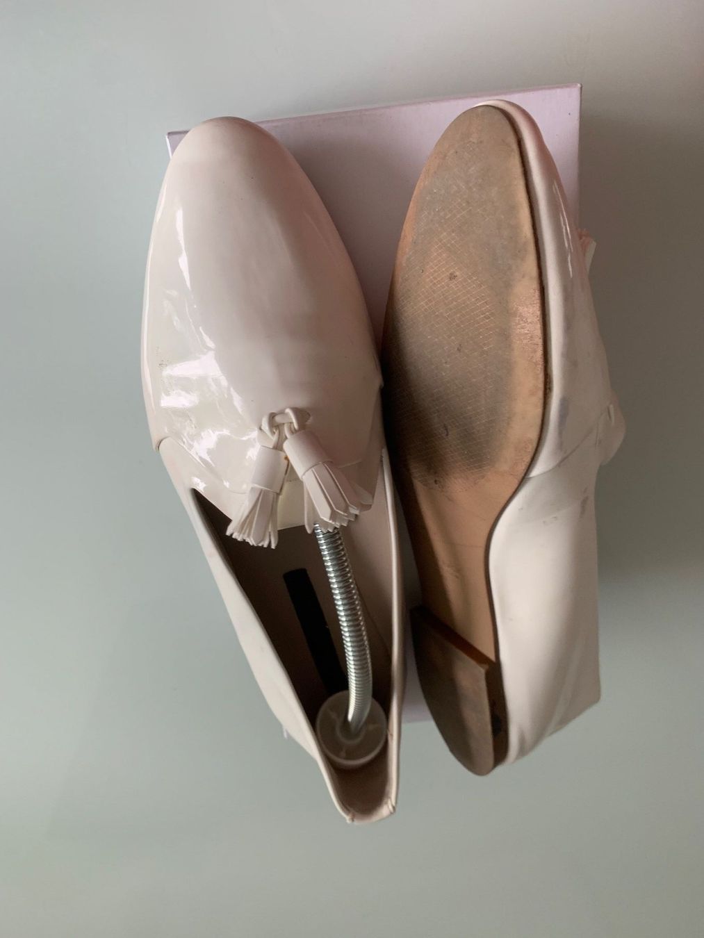 Scarpe da donna: Loafer Weiss Grösse 41 Lack – Usato da Adliswil venduto da Jessik0 1