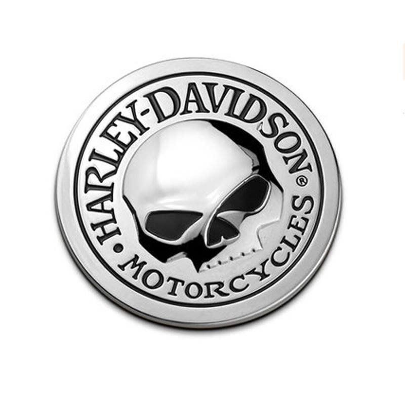 Harley-Davidson Aufkleber: Sticker métal Harley Davidson Skull – Neu und originalverpackt aus APPLES von az02