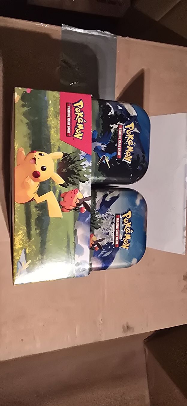 Pokémon Sammelbilder & Trading cards: 10 leere mini Tins Pokemon – Neu (gemäss Beschreibung) aus Lauperswil von iveco6