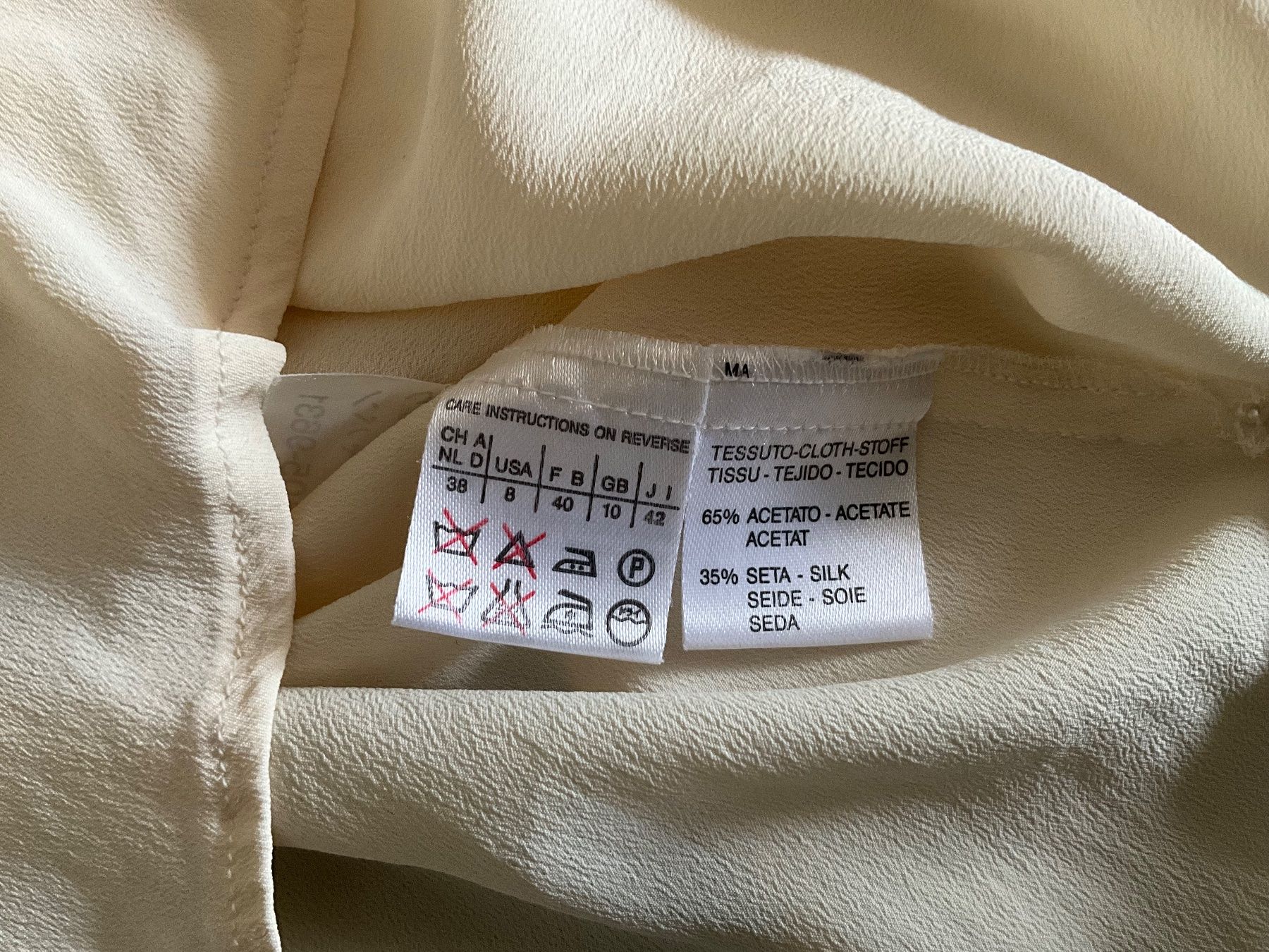Marella Camicette: 35% Seide Bluse MARELLA Gr. 42 – Nuovo (secondo la descrizione) da Muri b. Bern venduto da SmuriS 5