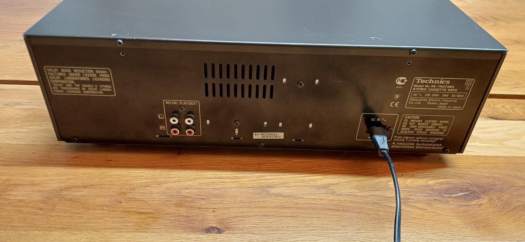 Technics Registratori: Technics RS-TR 373 MK2 Doppel-Kassettendeck – Usato da Siebnen venduto da Amigo7 1