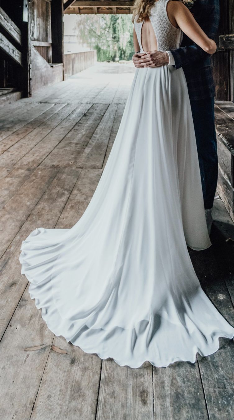 Kleider: Secondhand Brautkleid, Grösse 36-38 – Gebraucht aus Brunnen von Herzig-Brautmode 6