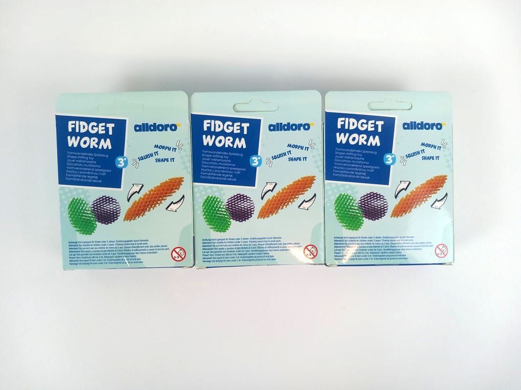 Giocattoli: ALLDORO Fidget Worm 3 Stück – Nuovo e nell'imballaggio originale da Hünenberg venduto da Restwert_Zug 2