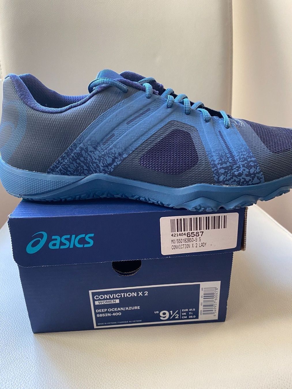 Asics Damenschuhe: ASICS CONVICTION X2 Trainingsschuh Damen 41.5 – Neu und originalverpackt aus Luzern von falena01 8