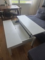 IKEA Trulstorp White Coffee Table with Storage