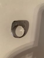 Ring silberfarbe 1,9 cm Durchmesser