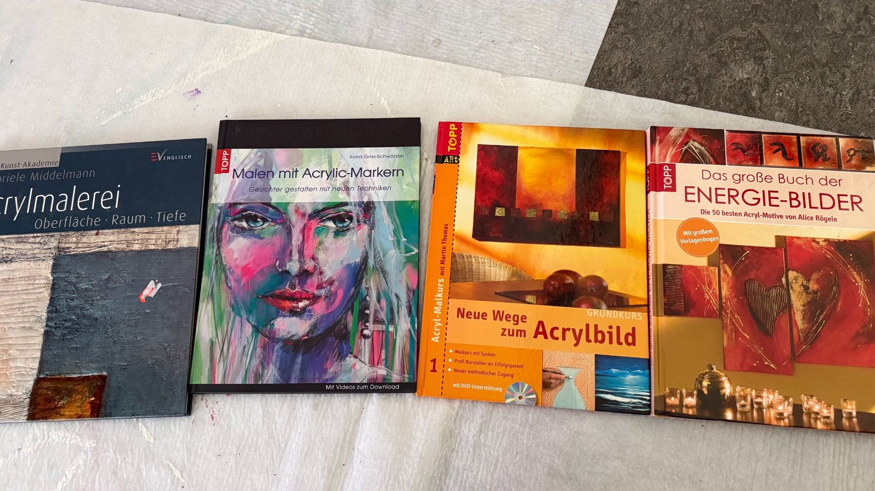 Livres: Bücher über Acrylmalerei – Neuf avec emballage d'origine à Winznau par aar_2p6c