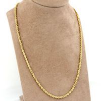 Halskette - 18k Gold 750 - Fune - 60 cm - 3.1g