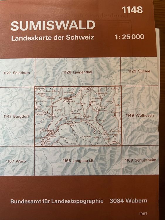 Karte: Sumiswald, Gammenthal – Wandern in Trachselwald: die schönsten ...