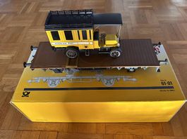 Märklin Spur 1 61-01 / 5842 Postwagen mit Auto