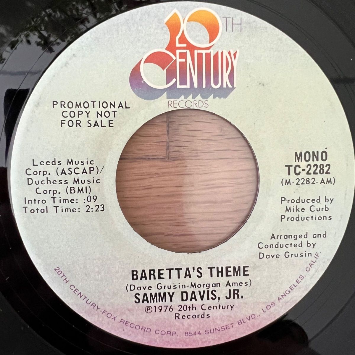 Dischi in vinile: Sammy Davis Jr. - Baretta's Theme / US-Promo 1976 - TOP – Usato da Gais venduto da soundcave57