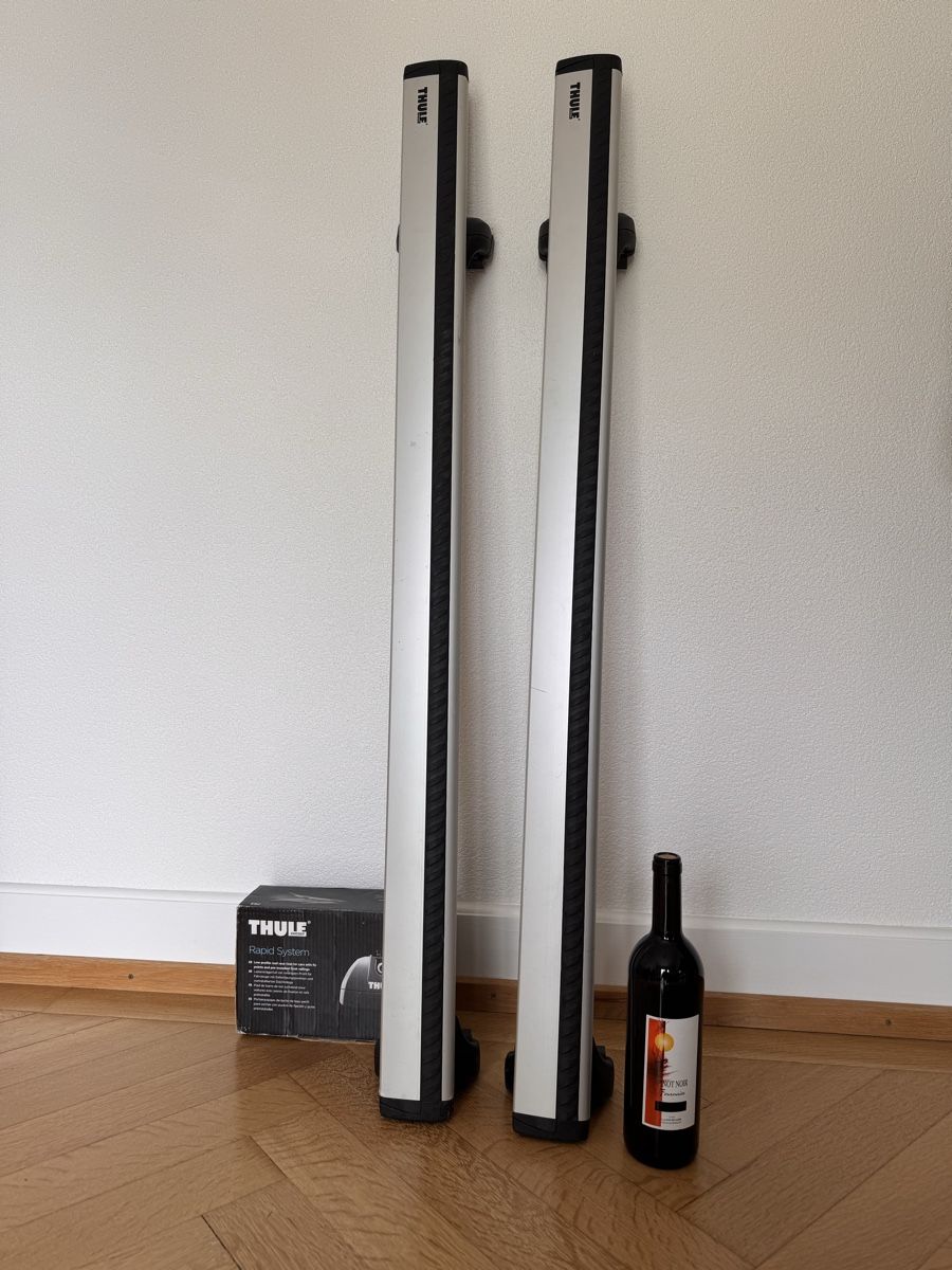 Thule Portapacchi: Thule - Dachträger (Rapid System 753 & WingBar) – Usato da Sierre venduto da sevenworlds 1
