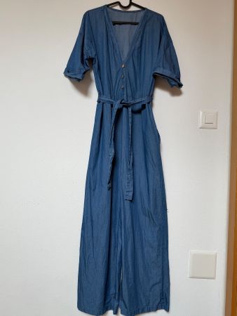Jumpsuit in Jeansoptik