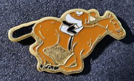 BB427 - Pin Pferd Pferde Sport Pferderennen
