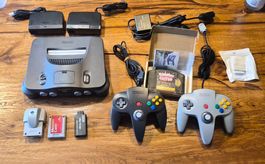 Nintendo 64 Konsole NUS-001 JPN Set gebraucht - Summer Cart