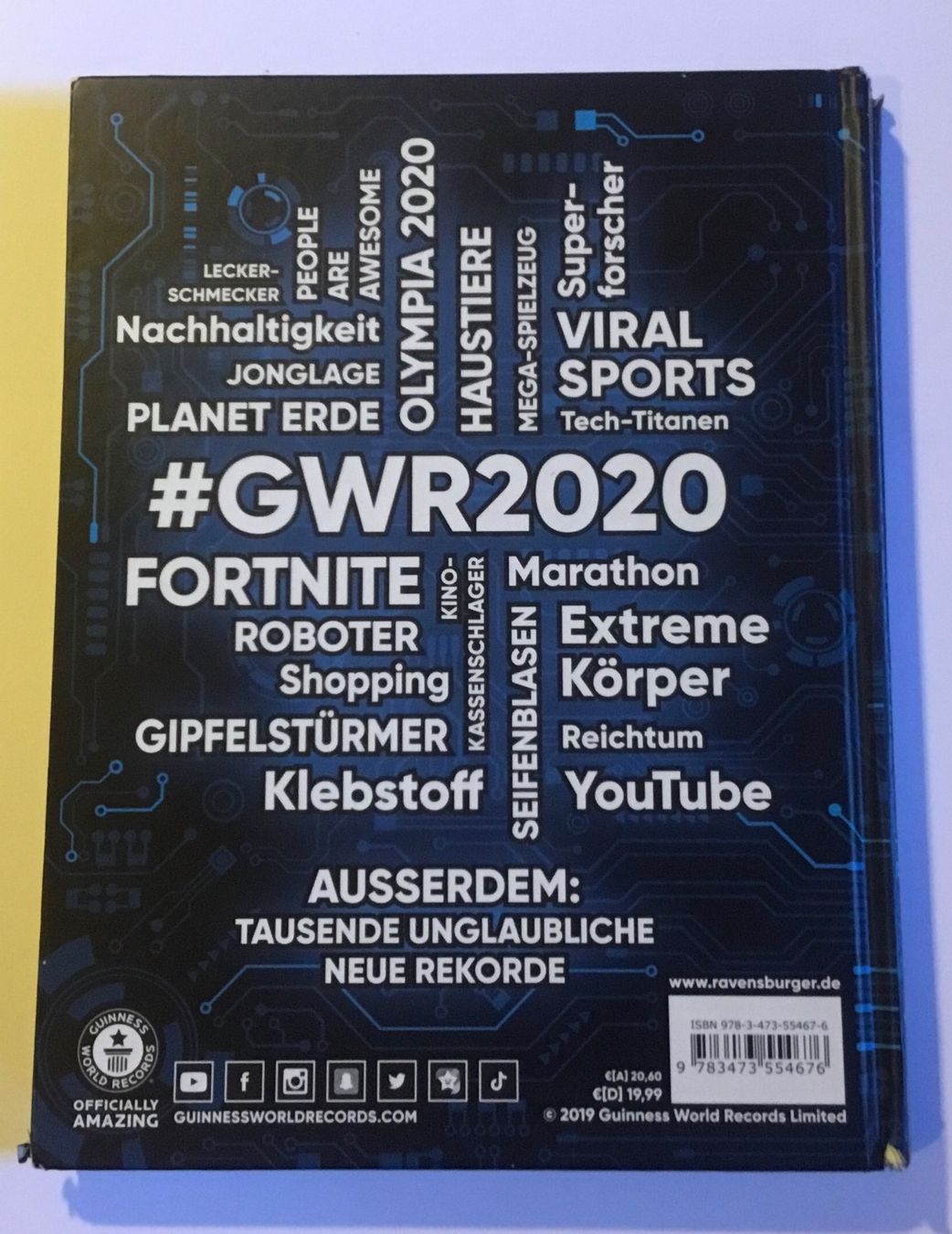 Libri: Guinness Wold Records Buch 2020 – Usato da Bärau venduto da sphb.hs4ea 1