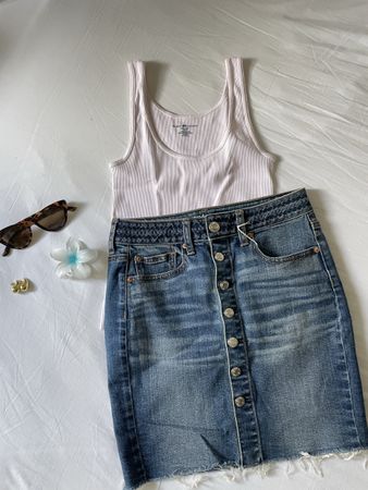 Jupe en jean American Eagle