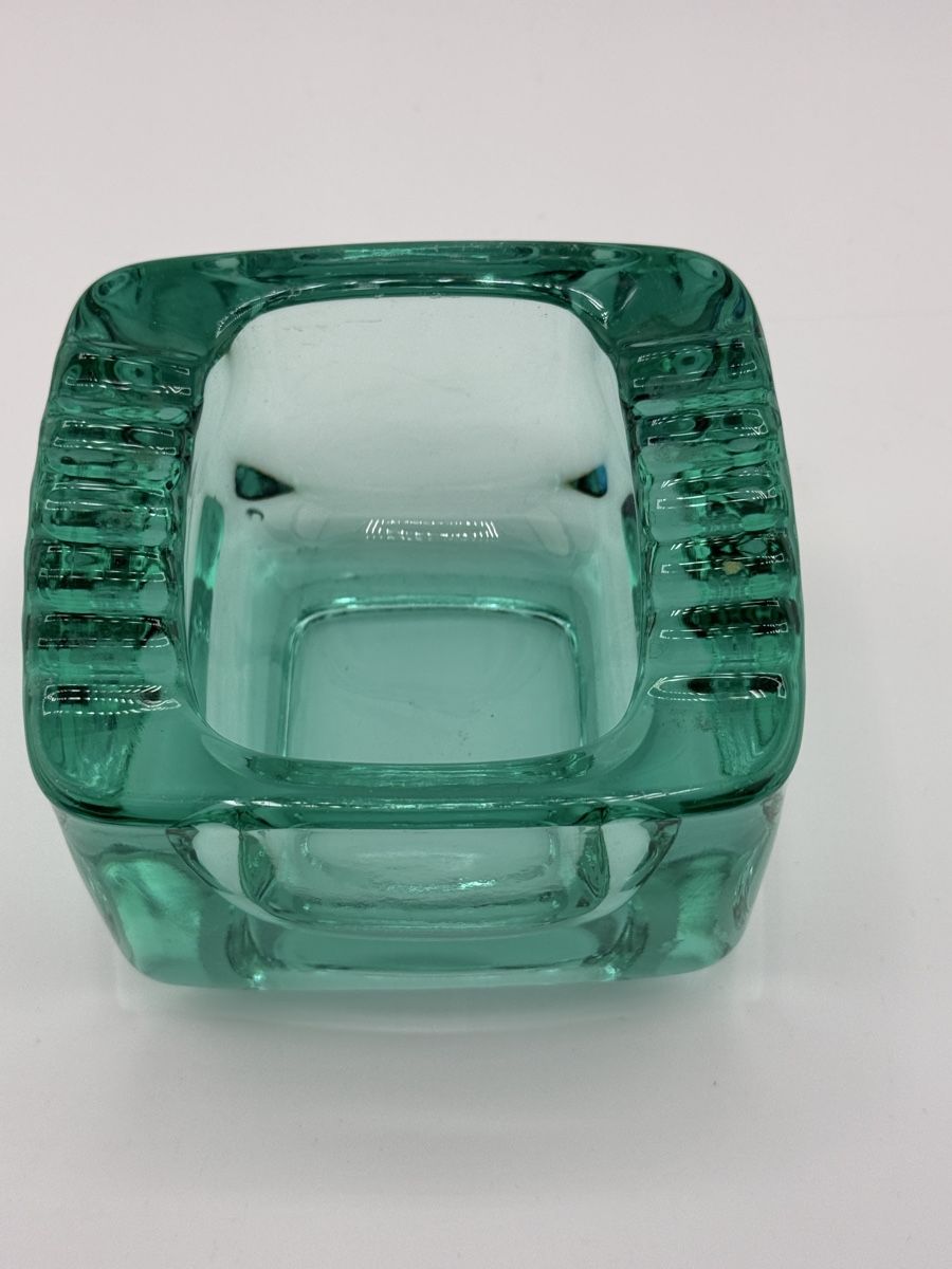 Aschenbecher: Massiver Glas Aschenbecher Vintage – Gebraucht aus Zürich von Geniuss 1