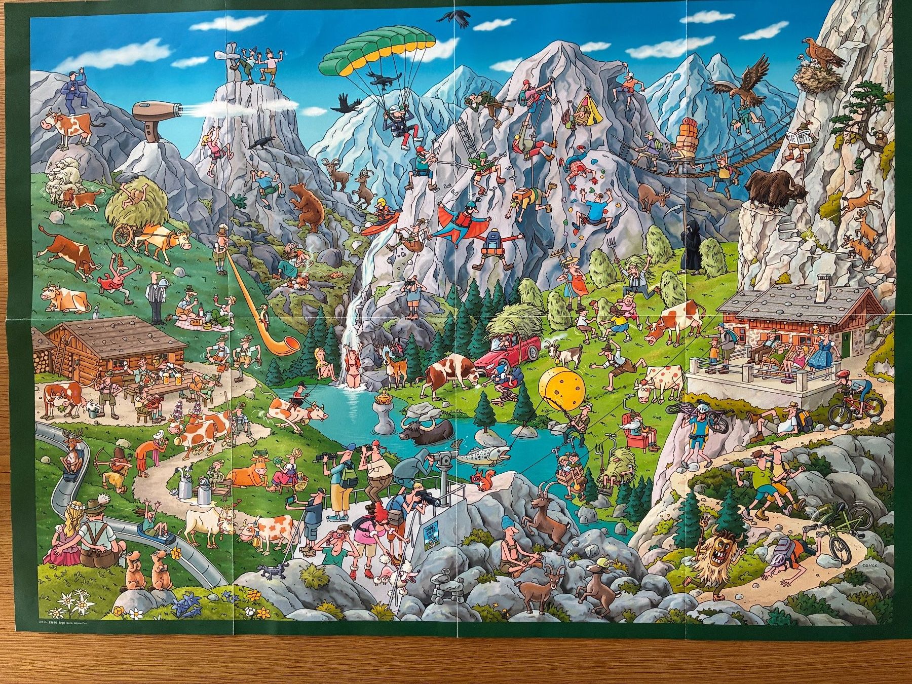 Heye Puzzle: Puzzle Heye - Alpin fun – Usato da Ammerzwil BE venduto da Frama0