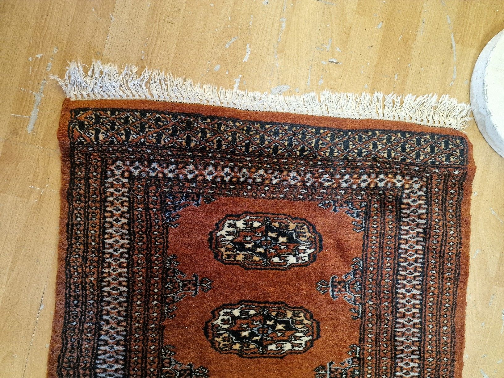 Tappeti: Orientteppich Läufer braun gemustert mit Fransen – Usato da BERN venduto da Intarsia 5