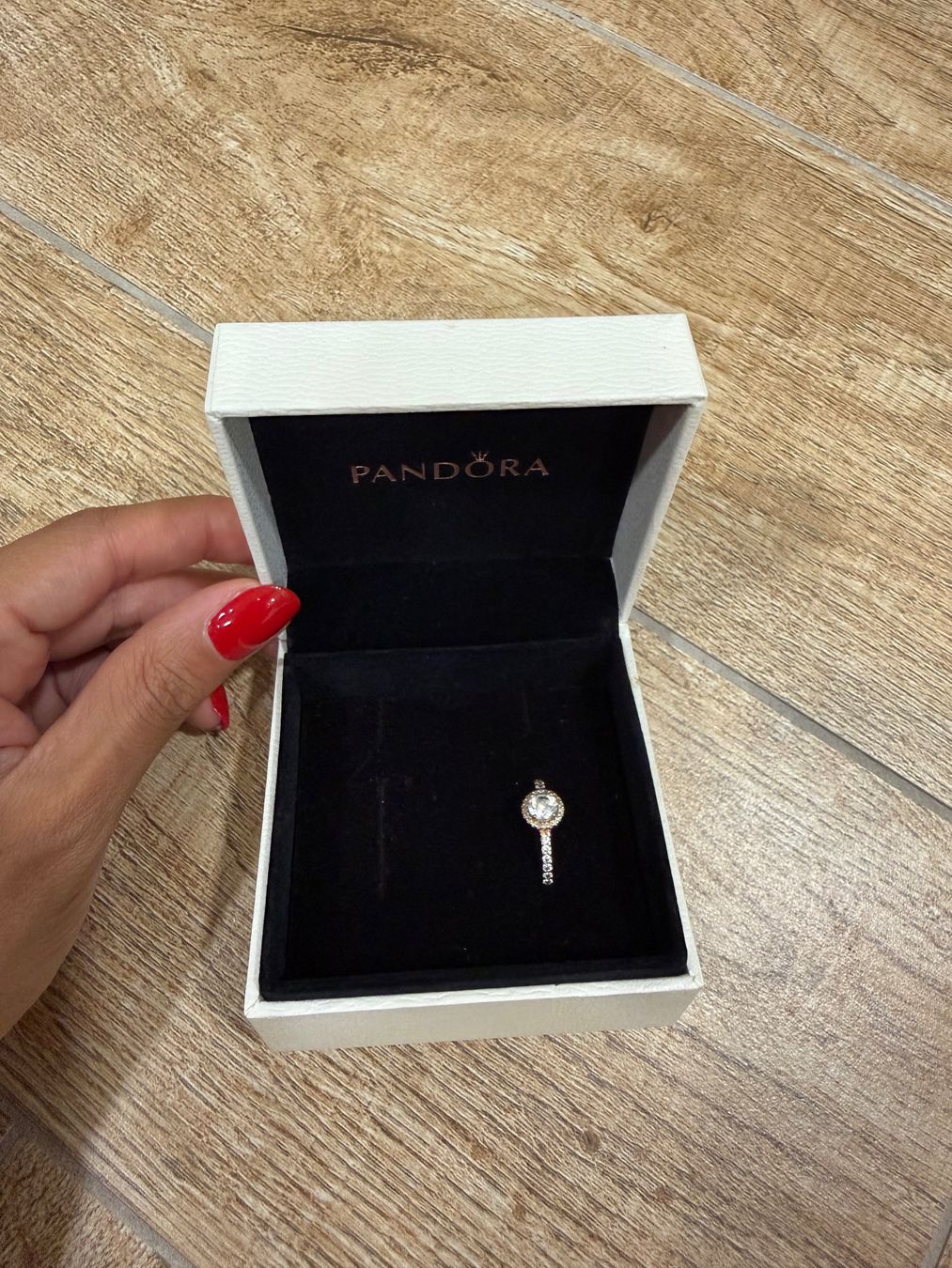 Pandora Anelli: PANDORA Ring rosegold – Usato da St. Gallen venduto da kka_l9wg