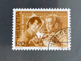 Schweiz Ämter 1983 BIT Mensch und Arbeit 120 gestempelt