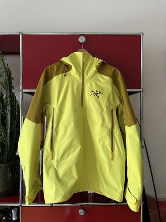 Arc’teryx Sabre Free Ride Anorak Jacke Gelb M Goretex