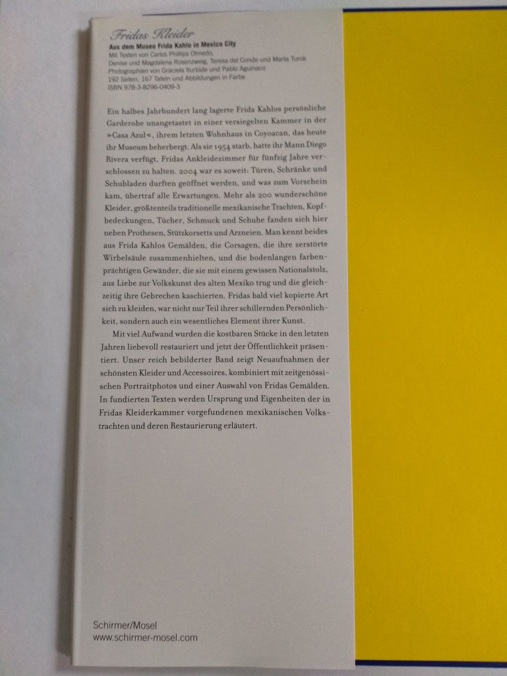 Libri: Frida Kahlo - FRIDAS KLEIDER – Usato da Küssnacht am Rigi venduto da perlboote 1