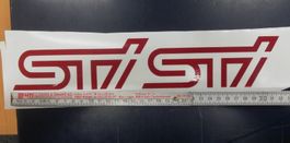 SUBARU STi Logo Sticker alle Farben