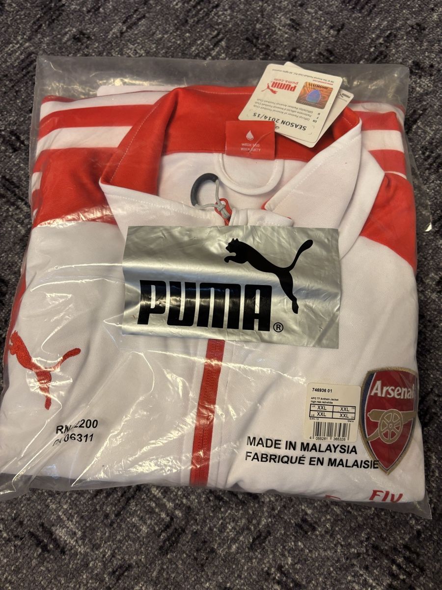 Giacche: 2014/2015 Arsenal Puma Track Jacke NEU XXL – Nuovo e nell'imballaggio originale da Brütten venduto da Swerman1984 4
