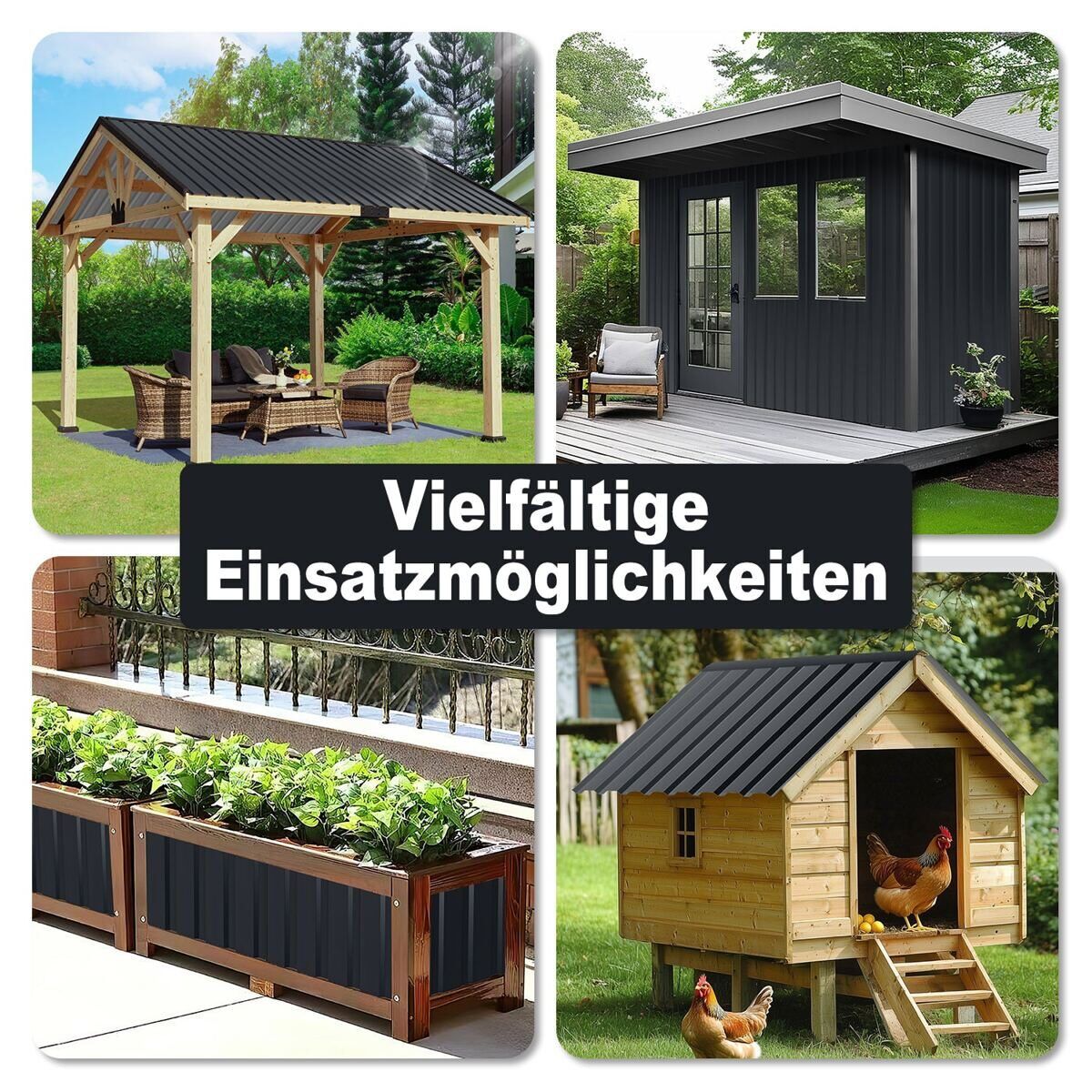 Eisenwaren: Trapezblech Dachblech 115x45cm Profilbl… – Neu und originalverpackt aus Schaffhausen von VendemosSchweiz 5