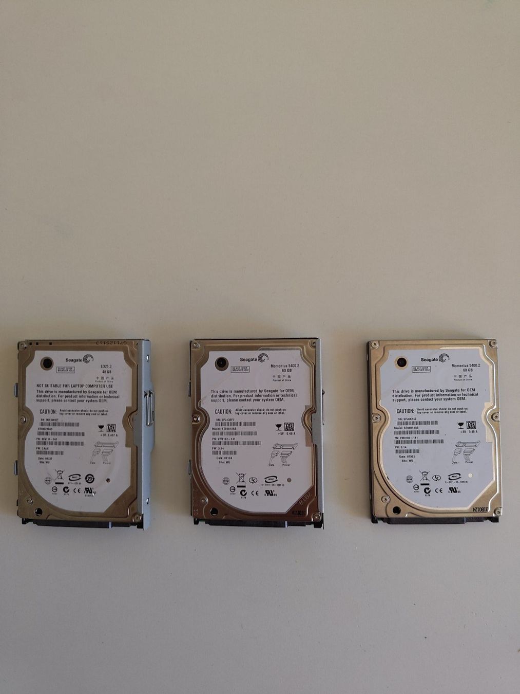Seagate Dischi rigidi: Seagate Playstation 3 Festplatten 3Stück – Usato da Raron venduto da hochheiliger