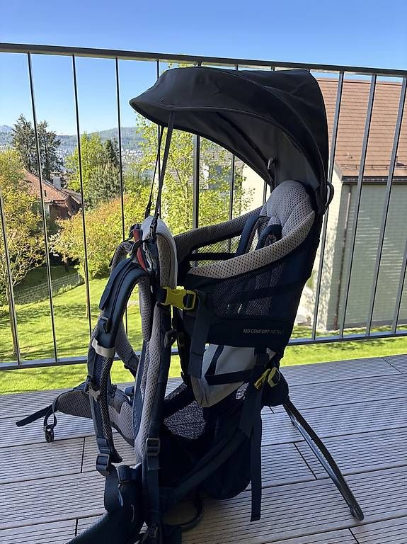 Deuter Zaini: Deuter Kid Comfort Active, Tragrucksack – Usato da Herrliberg venduto da Wille5
