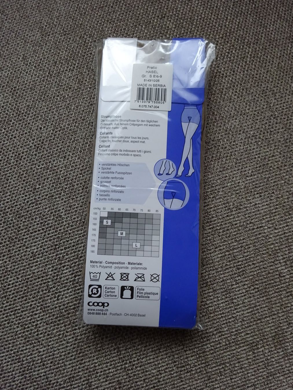 Calze & Collant: 2 Paar Strumpfhosen-Pratic/Avela Basic – Nuovo e nell'imballaggio originale da Rothrist venduto da Mistery1 1