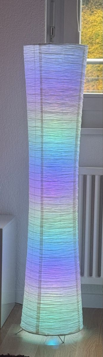 Lampade: Stehlampe mit Farbenwechsel – Nuovo e nell'imballaggio originale da ittigen venduto da huba01 3