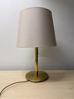 aus Haushaltsauflösung: elegante Vintage Tischlampe, Messing