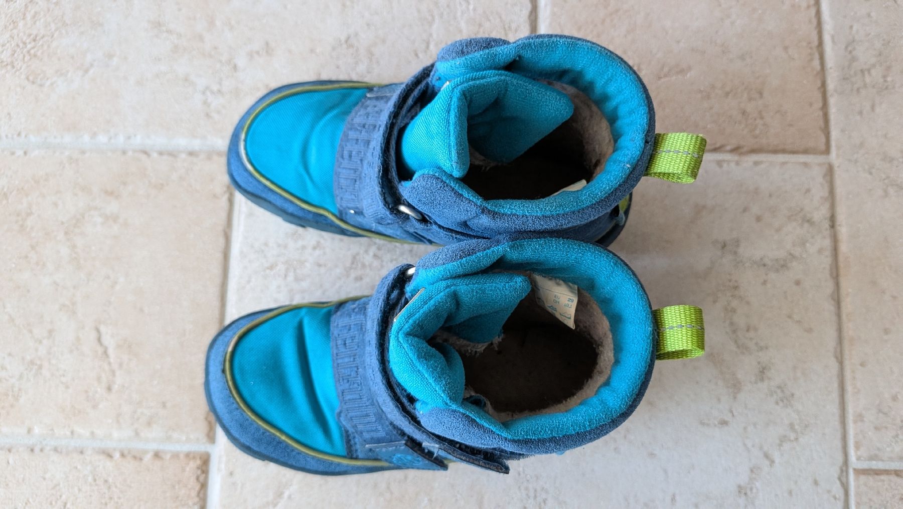 Affenzahn Scarpe per ragazzi: Affenzahn Blue Winterschuhe Barefoot shoes 29 – Usato da Adlikon b.Regensdf venduto da foofdoll 1