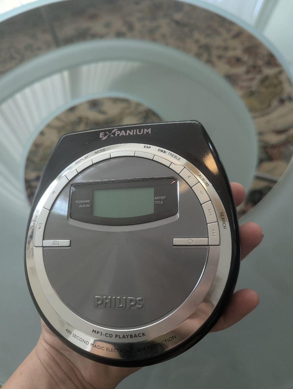 Philips Tragbarer Mediaplayer: Philips Expanium MP3 CD Player Portable Personal Discman  – Gebraucht aus Erlinsbach SO von Meytalien 1