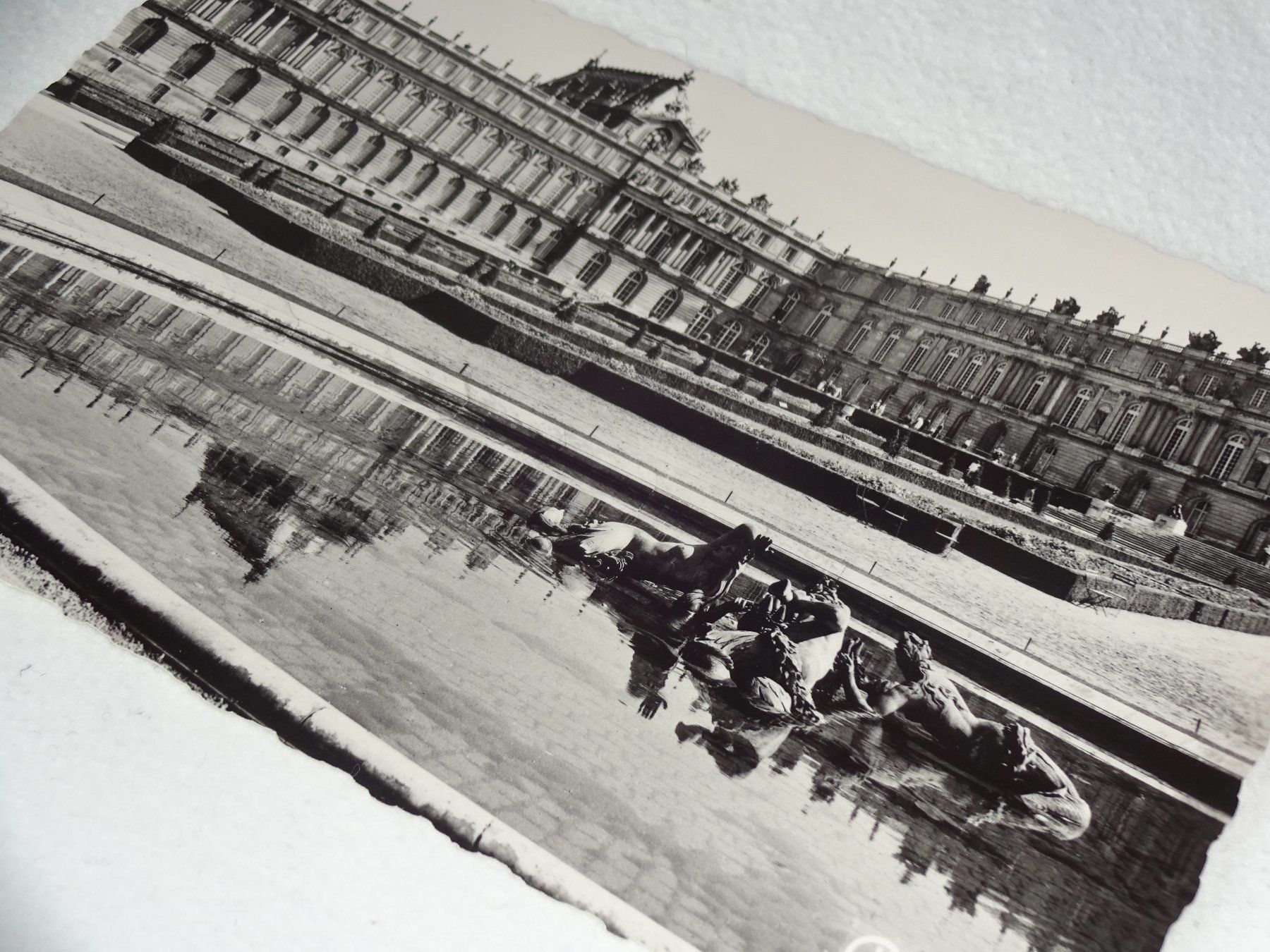 Cartoline postali: Versailles 1957, Postkarte – Usato da St.Gallen venduto da Paddington11 3