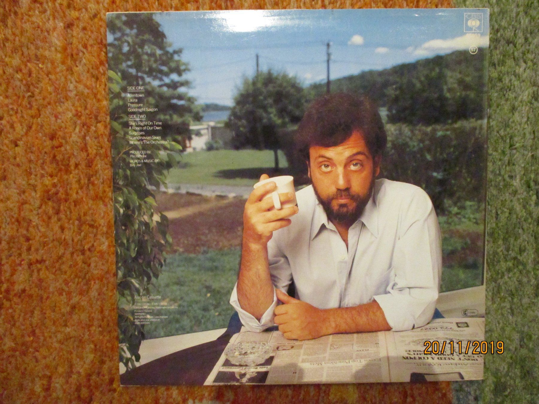 Dischi in vinile: Billy Joel – The Nylon Curtain – Usato da Liestal venduto da Disc-Point 2