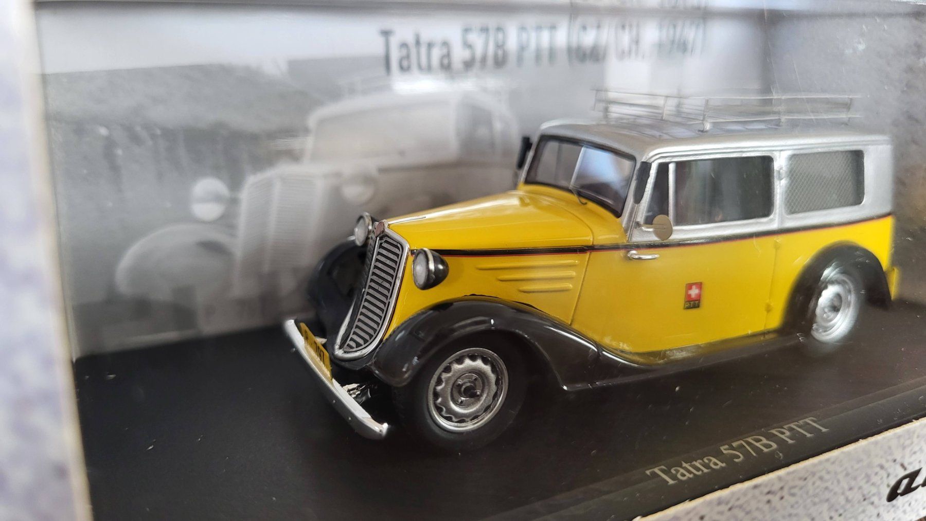 Modellautos: Tatra 57B PTT 1:43 Autocult – Gebraucht aus Rothrist von Juana5 1