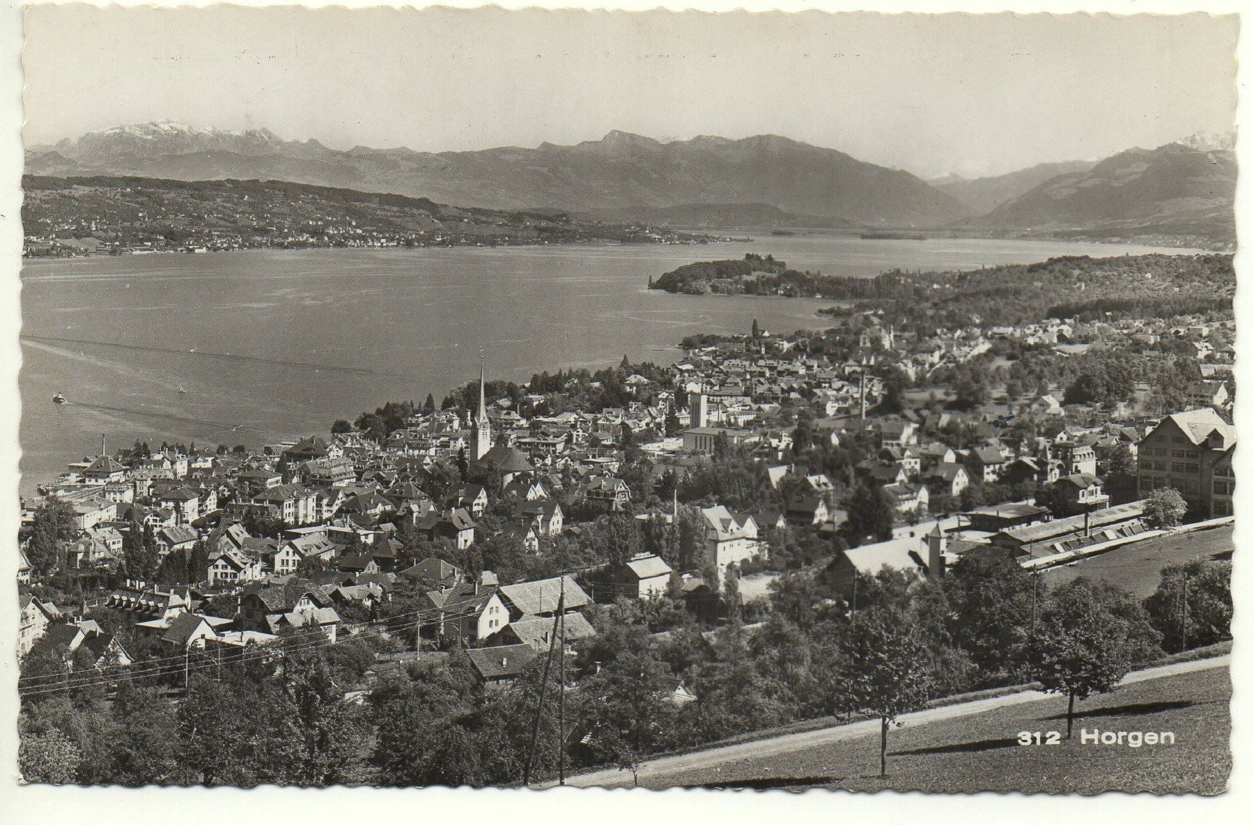 Ansichtskarten: HORGEN Nr. 312 – Gebraucht aus Jona von philajona