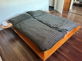 Doppelbett inkl. Rost 2x80  x 200 (Bettrahmen 190 x 230)