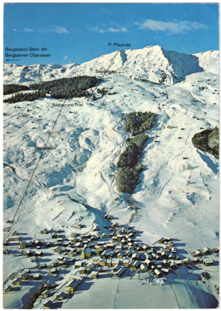 Cartoline postali: Villa - Skigebiet – Usato da Binningen venduto da Mountainrider