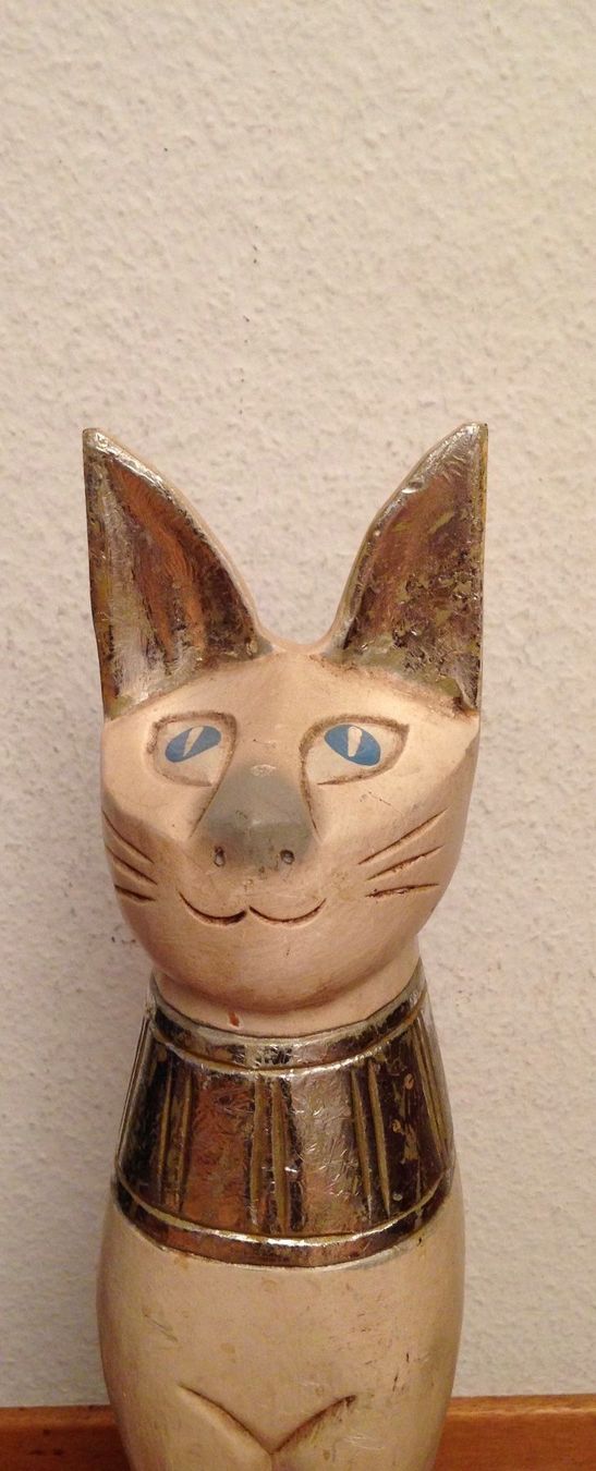 Statuette: Alte Holzkatze – Usato da Zürich venduto da loriana 2
