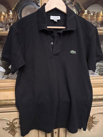 Brandneues schwarzes Lacoste Poloshirt  Gr. S