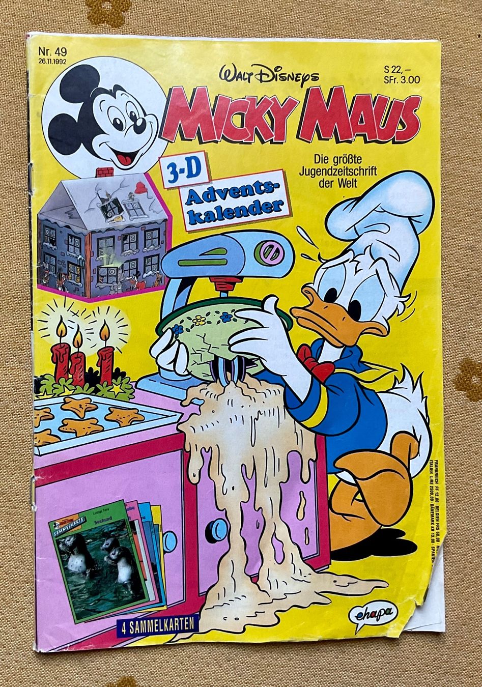 Fumetti: Micky Maus Heft Nr 49 von 1992 – Usato da Endingen venduto da nathan05
