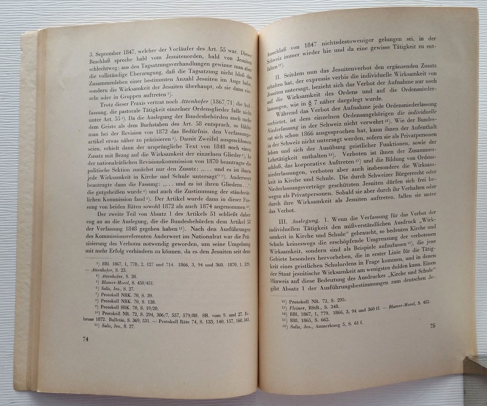 Libri: Das Jesuitenverbot der schweizerischen Bundesverfassung – Usato da Oberriet SG venduto da ganesh435 6