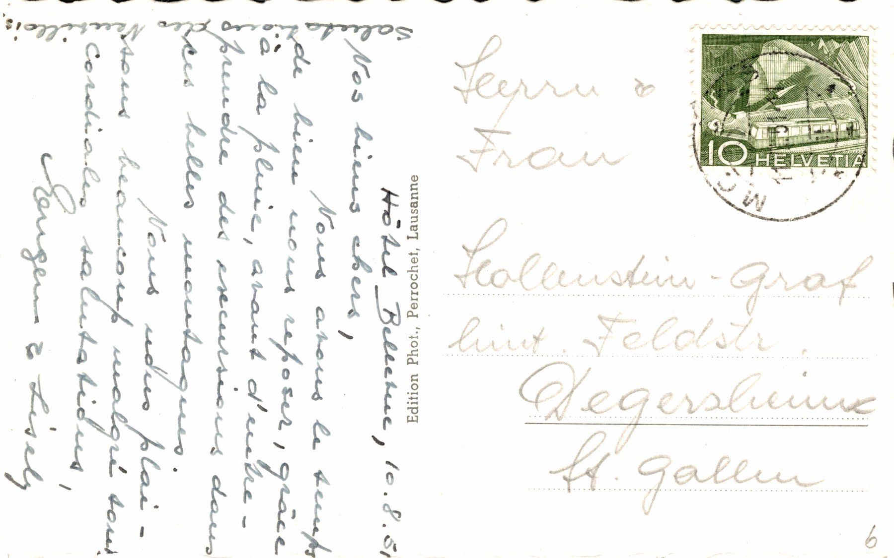 Cartoline postali: Morgins – Usato da Bronschhofen venduto da Astore 1