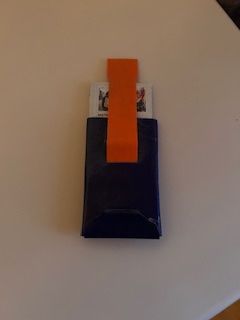 Freitag Altro in  Abbigliamento & Accessori: Freitag Kartenetui blau/orange – Nuovo (secondo la descrizione) da Busswil TG venduto da Oais0 1